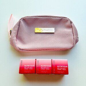 3437 ESTEE LAUDER SKINCARE BUNDLE LOT WITH MAKEUP COSMETIC BAG